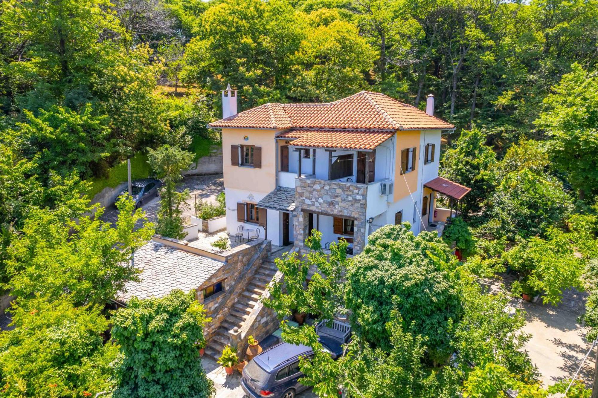 Guesthouse Papachristou Tsagkarada Buitenkant foto