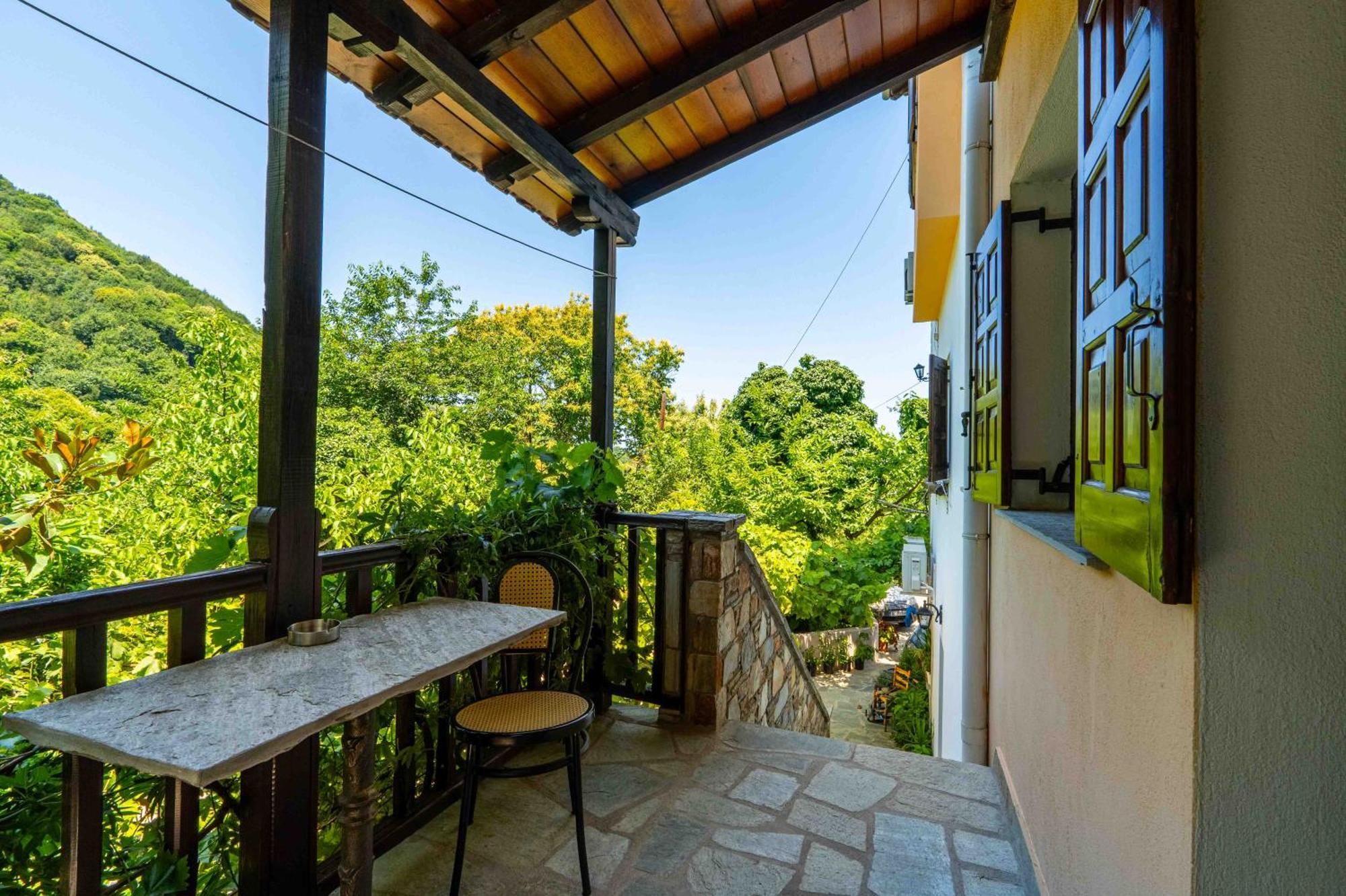 Guesthouse Papachristou Tsagkarada Buitenkant foto